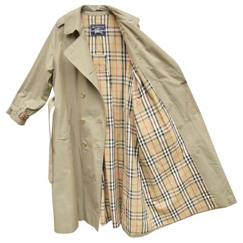 burberry vintage yellow coat women|vintage Burberry coats women's.